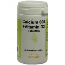 Ein aktuelles Angebot für CALCIUM 600 mg+D3 Tabletten 60 St Tabletten Multivitamine & Mineralstoffe - jetzt kaufen, Marke Allpharm Vertriebs GmbH.