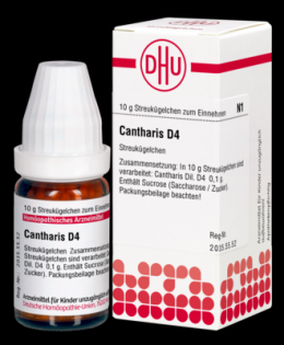 CANTHARIS D 4 Globuli 10 g