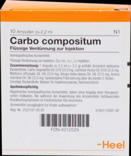 CARBO COMPOSITUM Ampullen 10 St