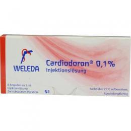 CARDIODORON 0,1% Injektionslsung 8X1 ml