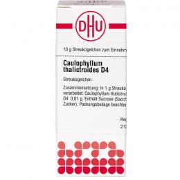CAULOPHYLLUM THALICTROIDES D 4 Globuli 10 g