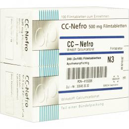 Ein aktuelles Angebot für CC-NEFRO Filmtabletten 200 St Filmtabletten Nahrungsergänzungsmittel - jetzt kaufen, Marke Medice Arzneimittel Pütter GmbH & Co. KG.