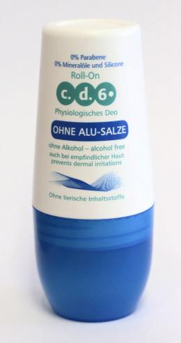 CD6 physiolog.Pflege Deo ohne Aluminiumsalze 60 ml Emulsion