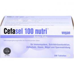 CEFASEL 100 nutri Selen-Tabs 200 St.