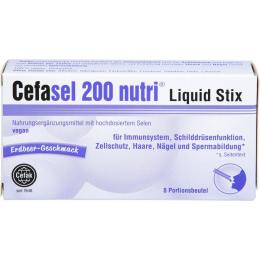 CEFASEL 200 nutri Liquid Stix 8 St.