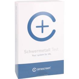 CERASCREEN Schwermetall Test 1 St.