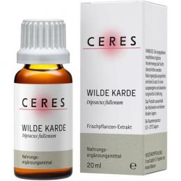 CERES Wilde Karde Dipsacus fullonum Extrakt Tropf. 20 ml