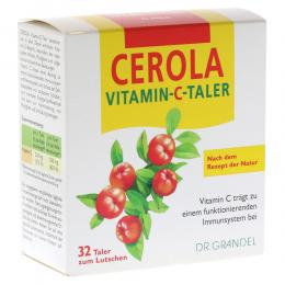 Ein aktuelles Angebot für CEROLA Vitamin C Taler Grandel 32 St ohne Vitaminpräparate - jetzt kaufen, Marke Dr. Grandel GmbH, Geschäftsbereich Nahrungsergänzung.