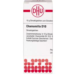 CHAMOMILLA D 10 Globuli 10 g