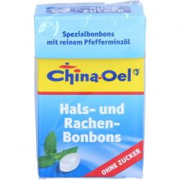 CHINA ÖL Hals- u.Hustenbonbons o.Zucker 40 g