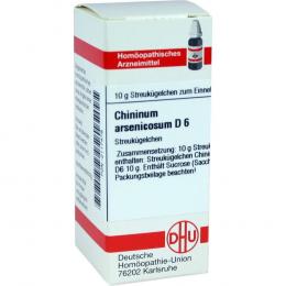 Ein aktuelles Angebot für CHININUM ARSENICOSUM D 6 Globuli 10 g Globuli Homöopathische Einzelmittel - jetzt kaufen, Marke DHU-Arzneimittel GmbH & Co. KG.