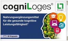 Ein aktuelles Angebot für cogniLoges® 30 St Kapseln Gedächtnis & Konzentration - jetzt kaufen, Marke Dr. Loges + Co. GmbH.
