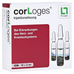 cor-loges Injektionslösung 10 X 2 ml Ampullen