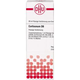 CORTISONUM D 6 Dilution 20 ml