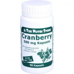 CRANBERRY 500 mg Kapseln 90 St.