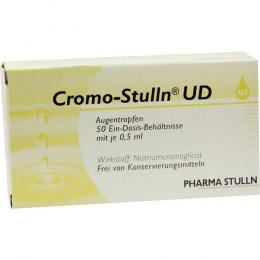 Ein aktuelles Angebot für CROMO STULLN UD Augentropfen 50 X 0.5 ml Augentropfen Augentropfen - jetzt kaufen, Marke Pharma Stulln GmbH.