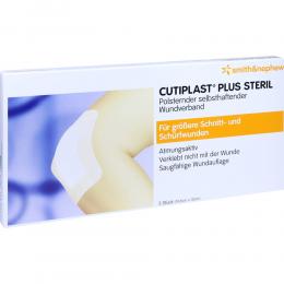 Ein aktuelles Angebot für CUTIPLAST Plus steril 10x19,8 cm Verband 5 St Verband Verbandsmaterial - jetzt kaufen, Marke Smith & Nephew GmbH - Woundmanagement.