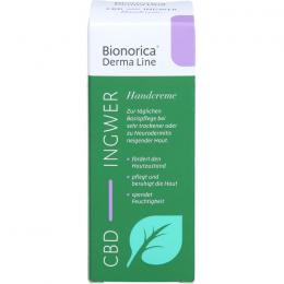 DERMA LINE Handcreme Ingwer-CBD Bionorica 50 ml