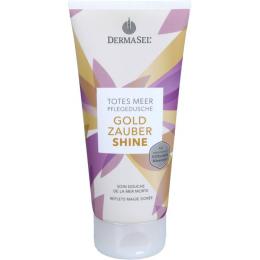 DERMASEL Totes Meer Pflegedusche Gold Zauber Shine 200 ml