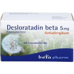 DESLORATADIN beta 5 mg Filmtabletten 50 St.