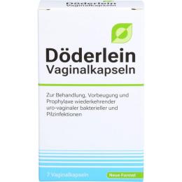 DÖDERLEIN Vaginalkapseln mit Milchsäurebakterien 7 St.