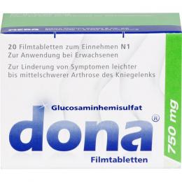 DONA 750 mg Filmtabletten 20 St.