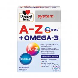 Ein aktuelles Angebot für DOPPELHERZ A-Z+Omega-3 all-in-one system Kapseln 60 St Kapseln Multivitamine & Mineralstoffe - jetzt kaufen, Marke Queisser Pharma GmbH & Co. KG.