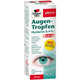 DOPPELHERZ Augen-Tropfen Hyaluron 0,4% Extra 10 ml