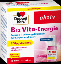 DOPPELHERZ B12 Vita-Energie Trinkampullen 30 St