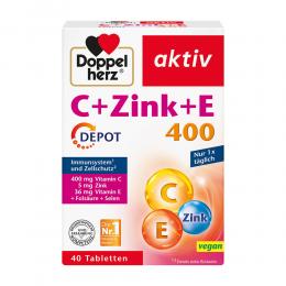 Ein aktuelles Angebot für DOPPELHERZ C+Zink+E Depot Tabletten 40 St Tabletten Multivitamine & Mineralstoffe - jetzt kaufen, Marke Queisser Pharma GmbH & Co. KG.