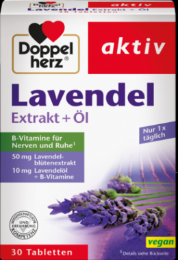DOPPELHERZ Lavendel Extrakt+l Tabletten 22.9 g