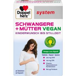 DOPPELHERZ Schwangere+Mütter vegan syst.Kombipack. 60 St.