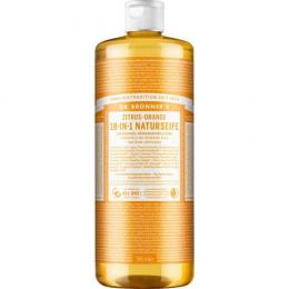 DR.BRONNERS 18in1 NATURSEIFE flüssig Zitrus-Orange 945 ml