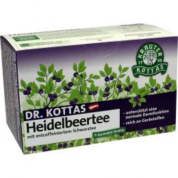 DR.KOTTAS Heidelbeertee Filterbeutel 20 St Filterbeutel
