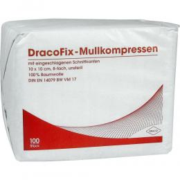 DRACOFIX OP-Kompressen 10x10 cm unsteril 8fach 100 St Kompressen