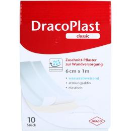 DRACOPLAST Classic Pflaster 6 cmx1 m weiß 1 St.