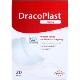 DRACOPLAST Classic Pflasterstrips weiß 20 St.