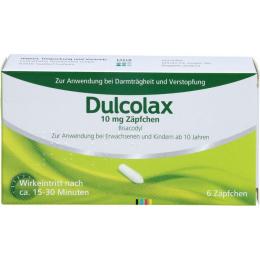 DULCOLAX 10 mg Zäpfchen 6 St.