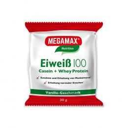 EIWEISS 100 Vanille Megamax Pulver 30 g Pulver