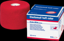 ELASTOMULL haft color 10 cmx20 m Fixierb.rot 1 St