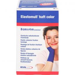 ELASTOMULL haft color 8 cmx4 m Fixierb.blau 1 St.