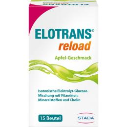 ELOTRANS reload Elektrolyt-Pulver Apfel Btl. 111,75 g