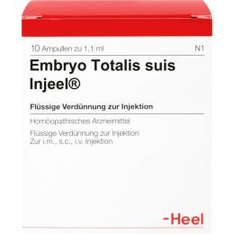 EMBRYO totalis suis Injeel Ampullen 10 St.