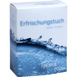 Ein aktuelles Angebot für Erfrischungstuch fresh&cool 10 St ohne Häusliche Pflege - jetzt kaufen, Marke Büttner-Frank GmbH.