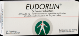 EUDORLIN Schmerztabletten 20 St