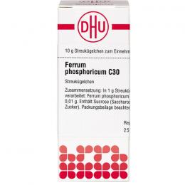 FERRUM PHOSPHORICUM C 30 Globuli 10 g