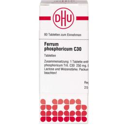 FERRUM PHOSPHORICUM C 30 Tabletten 80 St.