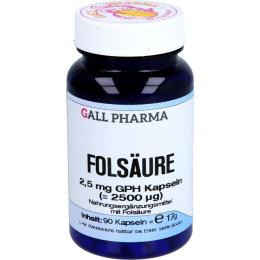 FOLSÄURE 2,5 mg GPH Kapseln 90 St.