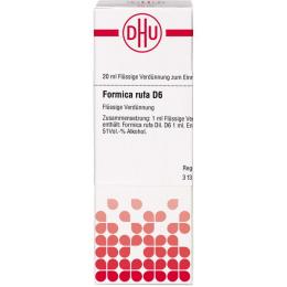 FORMICA RUFA D 6 Dilution 20 ml