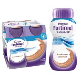 FORTIMEL 1.5 kcal Schokoladengeschmack 4 X 200 ml Flüssigkeit